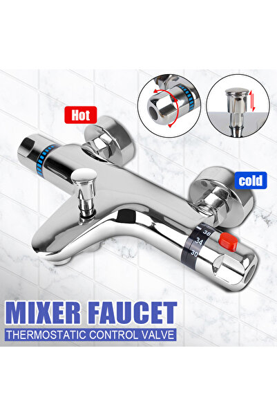 Choice الحمام صِمامُ تَغَيُّرِ التَّرَدُّدِ خلاط ساخن وبارد ثرموستاتي الحنفية...