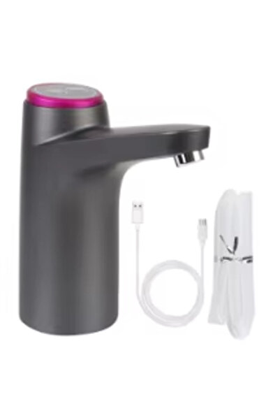 Choice رمادي UNTIOR زر صرف زجاجة جالون أوتوماتيكية شرب مفتاح التحكم باللمس ماء كهربائي Pu