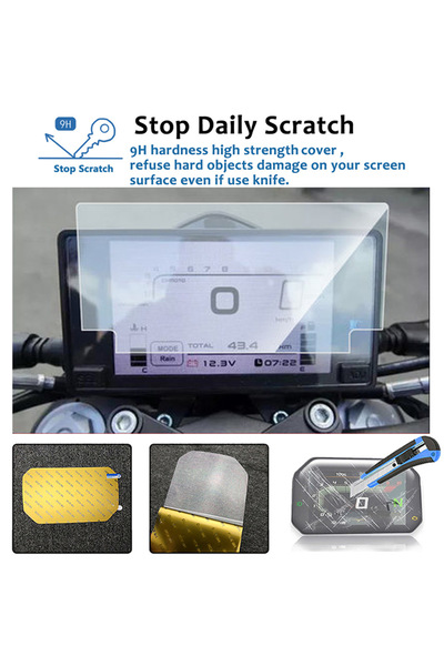 Choice For CFMOTO CF 250SR 250NK 300NK 400GT 650GT GT 400 650 GT Motorcycle Cluster Scratch Protection F...