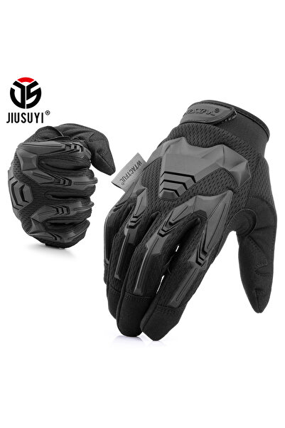 Choice XL (23cm-24cm) Black Tactical Gloves Touch Sceen Paintball Shooting Airsoft Combat Bicycle Protecti