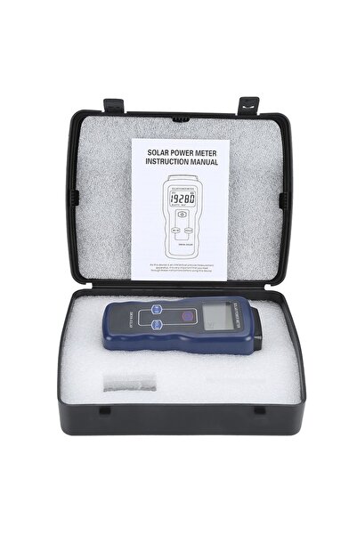 Choice جهاز قياس الطاقة الشمسية الرقمي SM206 أداة قياس إشعاع ضوء الشمس واختبا...