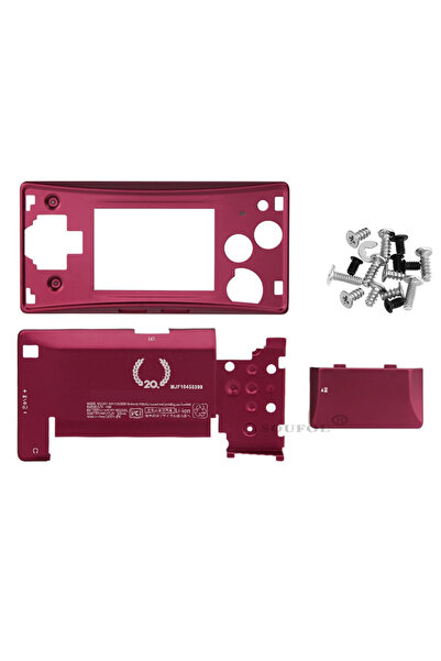 Choice Metal Red Metal Aluminum Housing Case Shell for GameBoy Micro Case for...