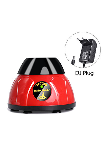 choice2 خلاط كهربائي أحمر دوامي الشكل لصبغة حبر الوشم، مزود بقابس أوروبي، يُس...