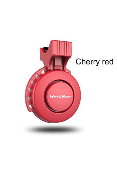 Choice بوق دراجة إلكتروني أحمر، مزود بأربعة أنواع من النغمات الكلاسيكية، قابل...