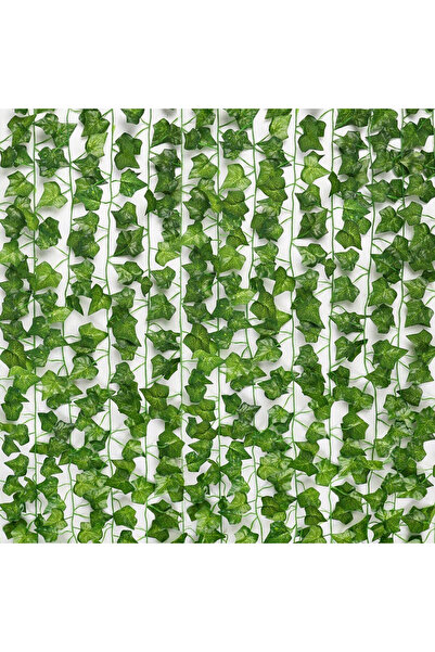 Choice مجموعة من 12 قطعة من أوراق اللبلاب الصناعية متعددة الألوان، أكاليل من ...