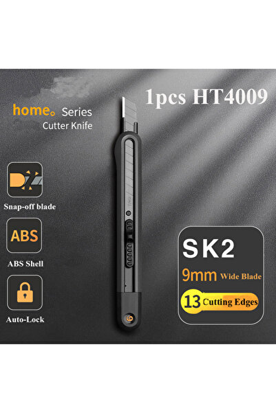 Choice سكين MIJIA متعدد الاستخدامات 9 مم، قابل للكسر، قاطع صناديق قابل للسحب،...