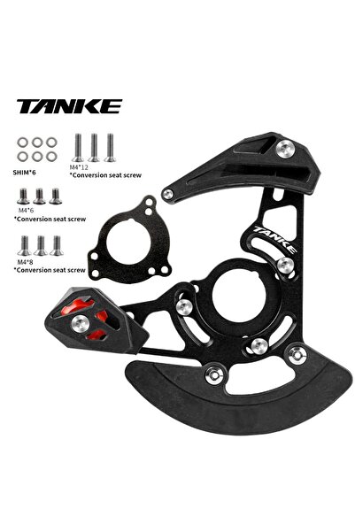 Choice دليل سلسلة الدراجة CG05 أسود من TANKE، نظام ISCG 03/05، مثبت على المحو...