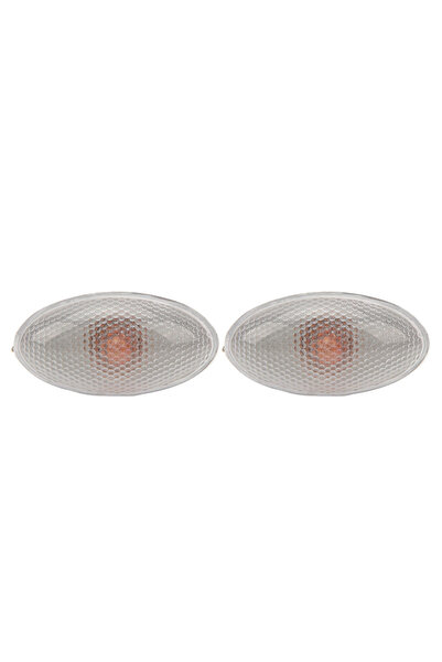 Choice As pictures shown Side Marker Light Bright 12V 632574 Side Indicator Lamp Replacement for 206 407 60