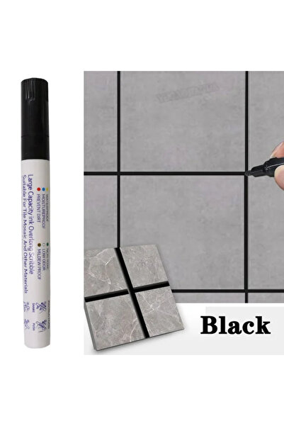 Choice قلم تحديد البلاط المقاوم للماء باللون الأسود لإصلاح طبقات الجدران للأرضيات والحمامات والمطابخ والحمامات