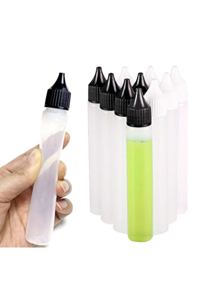 choice2 30ml White Cap 10pcs 30ml Plastic Dropper Bottle With Ecig Liquid Bottle Empty Long Slim Bottle Pen