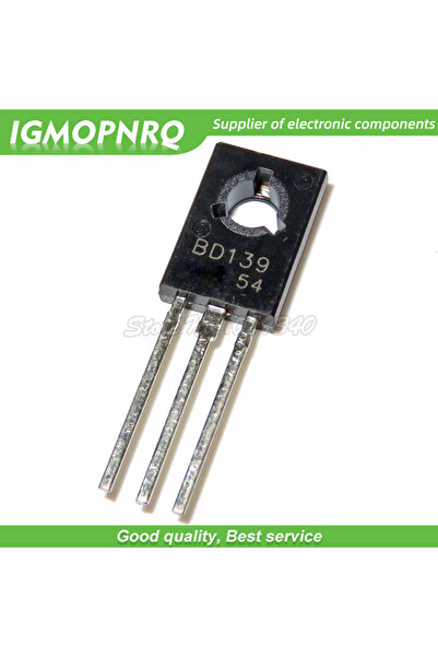 Choice 50pcs BD139 D139 TO-126 NPN 1.5A 80V NPN Epitaxial Triode Transistor n...