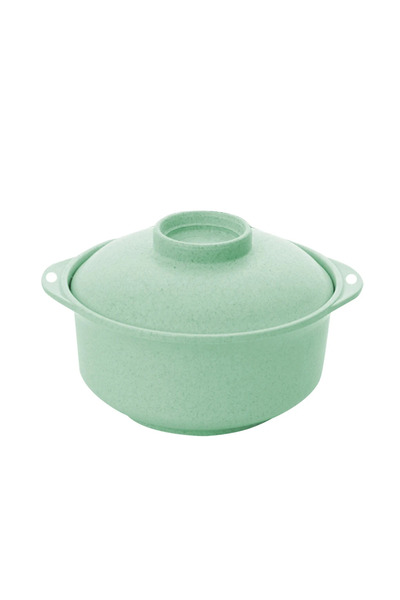 Choice green Instant Noodle Bowls with Lids Soup Hot Rice Bowls Japanese Style Students Food Container Heal