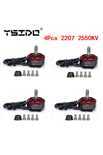 Choice 4 قطع من محركات YSIDO SCUD 2207 و2208 و2306 بدون فرش، بقدرات 1750 و185...