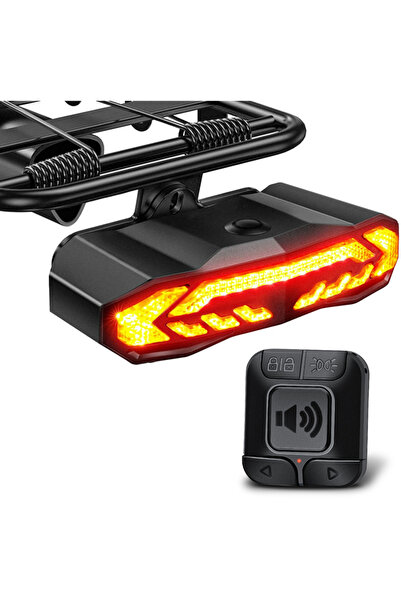 Choice Type A with stand Rockbye Bicycle Turn Signals Light Rechargeable Bike...