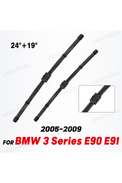 Choice Wiper LHD & RHD Front Windscreen Windshield Wiper Blades For BMW 3 Series E90 E91 323i 325i 328i ...