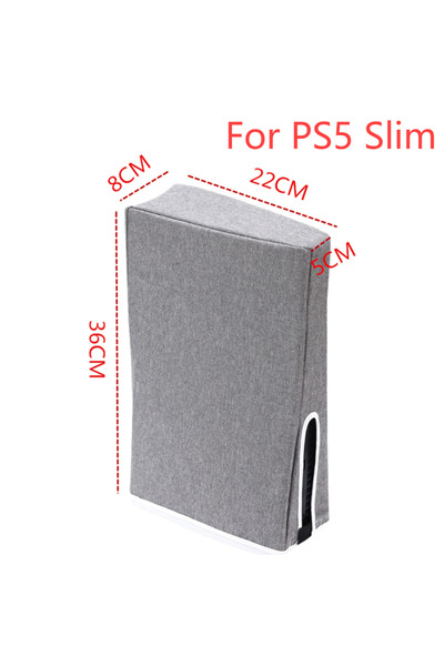 ANENG Grey Vertical Dust Proof Cover For PS5 Game Console Protector Case Anti...