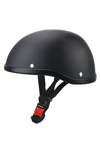 Choice Matte Black Motorcycle Helmet Ultralight Unisex Retro Vintage Cycling Safety Helmet Half face helmet