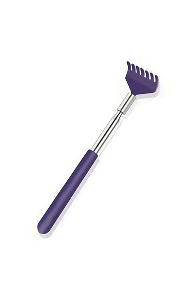 Choice4 DUTRIEUX PURPLE أداة حك الظهر المحمولة القابلة للتمديد من الفولاذ الم...