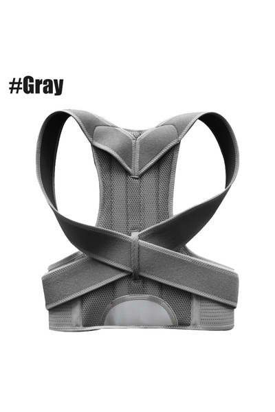 Choice مقاس XL-Belly، مقاس 100-115 سم، رمادي، دعامة ظهر لتصحيح وضعية الجسم لل...