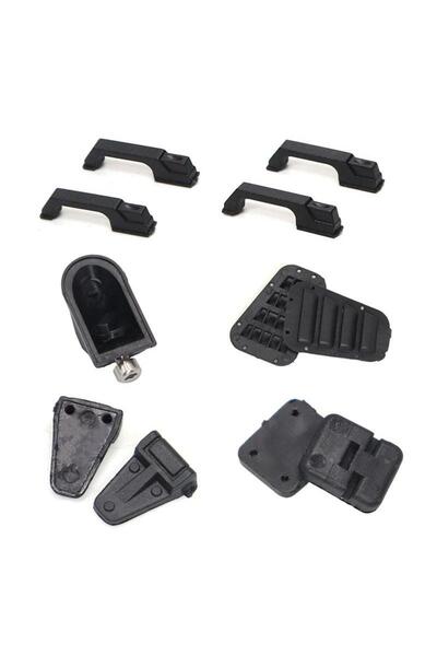 Choice4 1 set Abs Plastic Door Hinge/door Handle/engine Hinge/fuel Tank Port/...