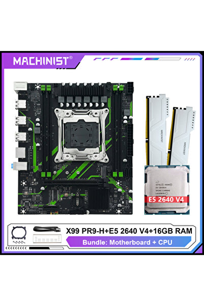 Choice لوحة أم + معالج MACHINIST X99 PR9-H (اختياري) معالج Xeon E5 2640 V4 A ...