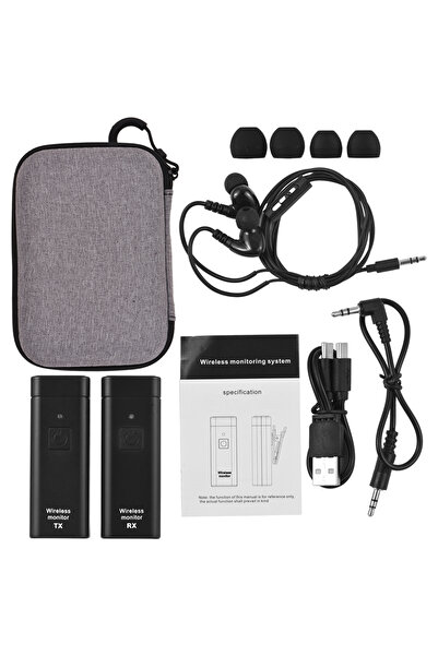 Choice كما هو موضح في نظام مراقبة سماعات الأذن اللاسلكية الاحترافية داخل الأذن، نظام ستيريو، جهاز إرسال