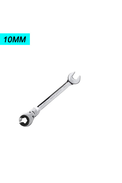 Choice9 10mm Metric Open Flex-Head Ratcheting Wrench Combination 8-22mm, Metr...