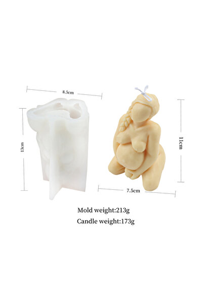 Choice Parturient mold 1 3D Pregnant Ornaments Desktop Mother Model Figurine ...