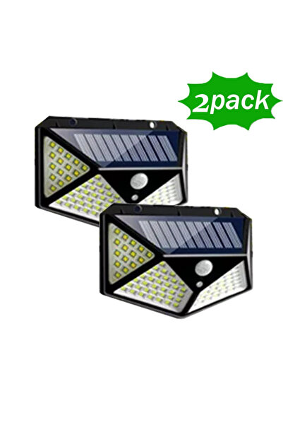 Choice 100LED 2pack 12Pack Outdoor Solar Lights 3 Modes Motion Sensor Lights ...