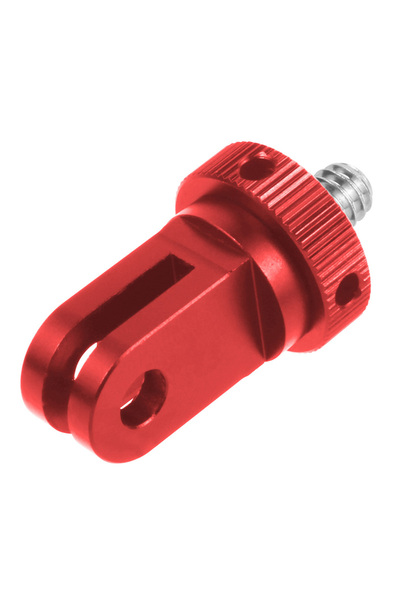 Choice محول تثبيت ثلاثي القوائم صغير عالمي مطور باللون الأحمر مصنوع من الفولا...