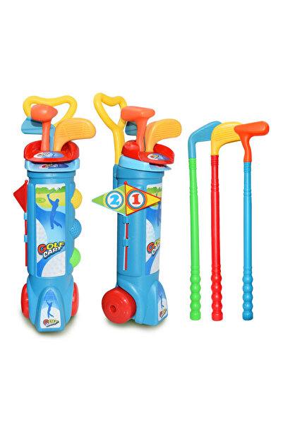 Choice مجموعة جولف زرقاء للأطفال الصغار، لعبة جولف مصغرة للأطفال، لعبة رياضية...