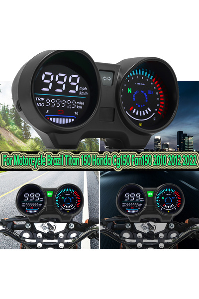 Choice عداد السرعة الرقمي الجديد للوحة القيادة للبرازيل TITAN 150 Honda CG150...