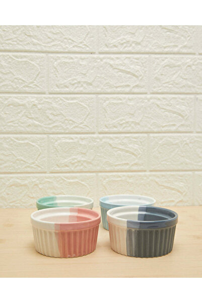 REDTAG Assorted Printed Ramekins Set (4 Piece)