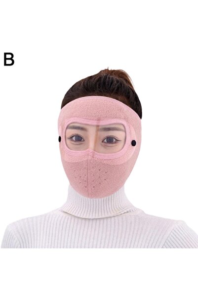 Choice قناع شتوي مقاوم للرياح، مصنوع من الصوف السميك الدافئ، يسمح بمرور الهوا...