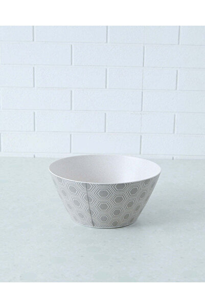 REDTAG Grey Bamboo Serving Bowl