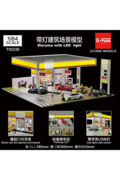 Choice25 710035 مراوح G، مجسمات سيارات مصغرة بمقياس 1/64، مرآب سيارات، موقف س...