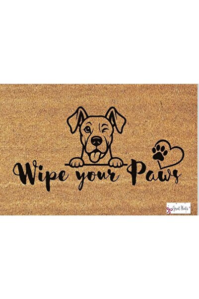 Greetfleets.ae سجادة باب من ألياف جوز الهند من جريتفليتس، امسح مخالبك