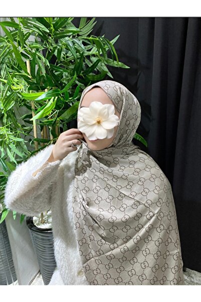 Velora Scarf Çift Taraflı Şal | Ekru,Bej