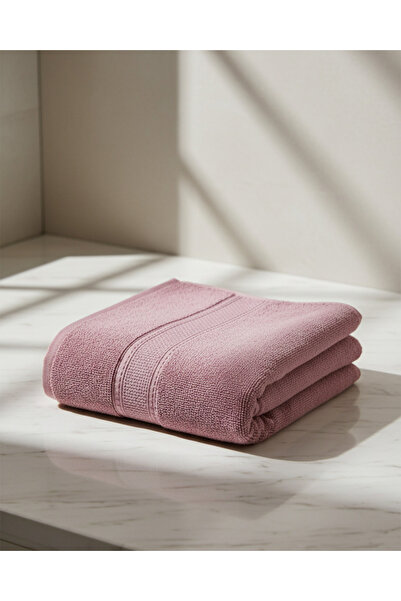 REDTAG Purple Textured Cotton Beach Towel