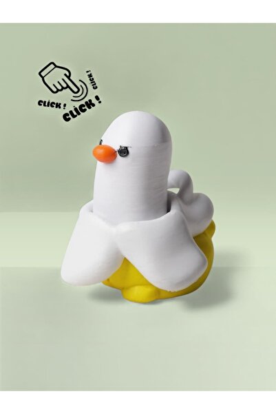 Creva Muz Ördek Clicker Anahtarlık