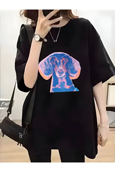 DingDing Fashion تيشيرت للجنسين بصورة موريس بلاك