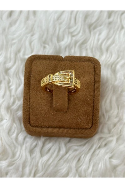 BY YASİN TOPÇU ✨ 💛   خاتم “جولد توكال إشترلتي” – القوة والأناقة مقاس 18