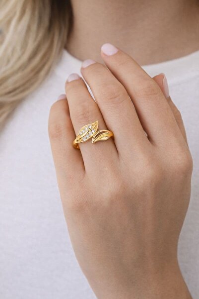 BY YASİN TOPÇU 🌿 ✨   خاتم قابل للتعديل من الذهب اللامع