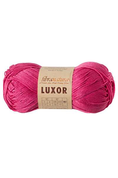 Fibra Natura Luxor 100% bumbac mercerizat – 50 g 125 m fir fin pentru tricota...