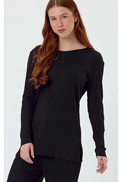 Sima Butik بلوزة نسائية سوداء