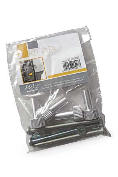 MPS 2 Iata Metal Lock Kit For Skudo 4-5-6-7 Pet Transport Carrier