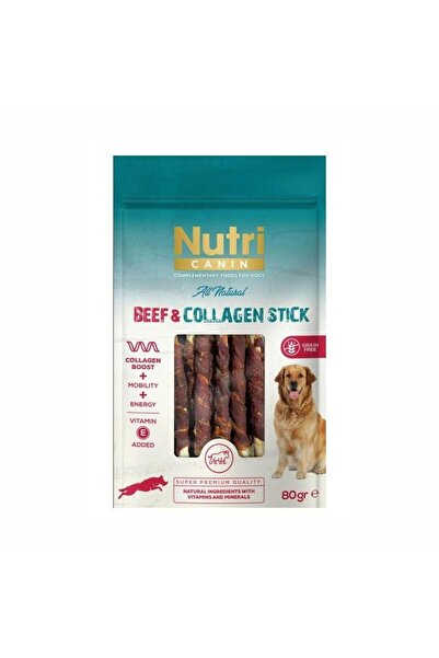Nutri Canin Collagen Stick Biftek Eti Sargılı Kemik Köpek Ödülü 80 gr