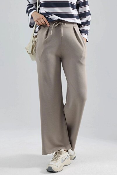 Hiccup مجموعة مودال ديكستيدد بليسيد بنطلون واسع الأرجل بيرشان