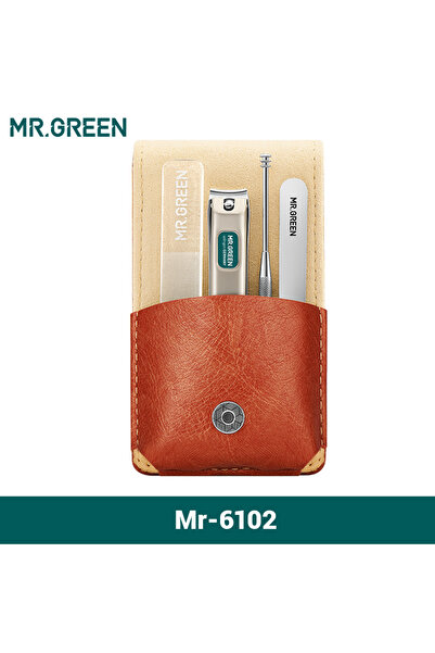 Choice1 طقم مانيكير محمول من مستر جرين (MR-6102)، يتضمن مقص أظافر وأدوات سفر،...