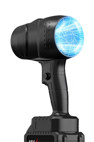 OEM Suflantă turbo, 2 baterii, design fără fir, neagră, 21V, 380W